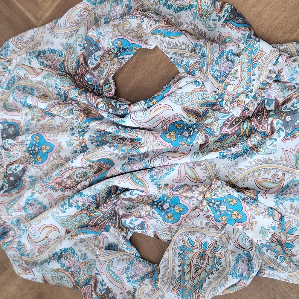 LOFT | Paisley Blouse - Picture 6 of 9
